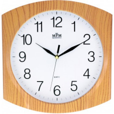 Nástenné hodiny MPM, 2437.60 - oranžová, 31cm