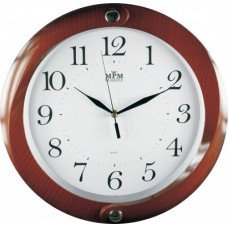 Nástenné hodiny MPM, 2441.50.SW - hnedá, 34cm