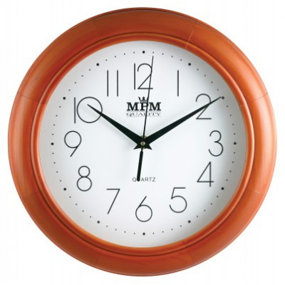 Nástenné hodiny MPM, 2474.51.W - hnedá svetlá, 28cm Nástenné hodiny MPM, 2474.51.W - hnedá svetlá, 28cm