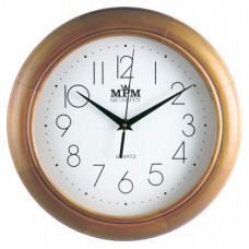 Nástenné hodiny MPM, 2474.53.W - svetlé drevo, 28cm