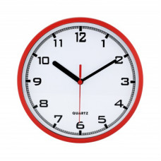 Nástenné hodiny MPM, 2477.20 - červená, 20cm