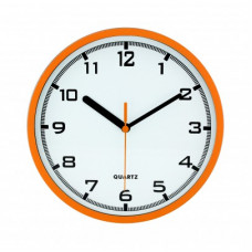 Nástenné hodiny MPM, 2477.60 - oranžová, 20cm