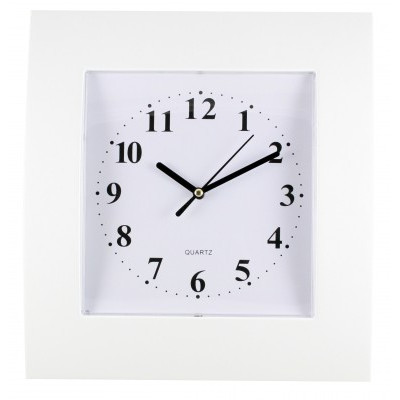 Nástenné hodiny MPM, 2499.00 - biela, 29cm
