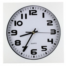 Nástenné hodiny MPM, 2500.00 - biela, 26cm