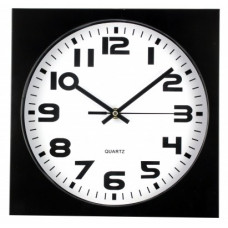 Nástenné hodiny MPM, 2500.90 - čierna, 26cm