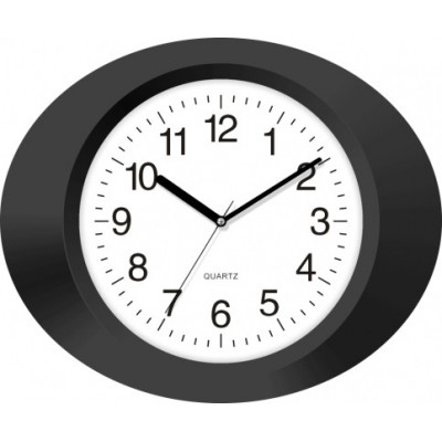 Nástenné hodiny MPM, 2635.90 - čierna, 33cm Nástenné hodiny MPM, 2635.90 - čierna, 33cm
