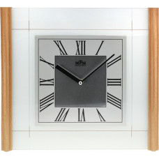 Nástenné hodiny MPM, 2715.53 - svetlé drevo, 33cm