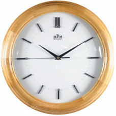 Nástenné hodiny MPM, 2828.53 - svetlé drevo, 34cm