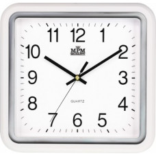 Nástenné hodiny MPM, 2928.00.SW - biela, 30cm