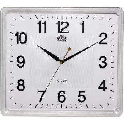 Nástenné hodiny MPM, 2929.0200.SW - perleť/biela, 36cm