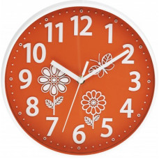 Nástenné hodiny MPM, 3230.60 - oranžová, 25cm