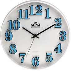 Nástenné hodiny MPM, 3226.30 - modrá, 30cm
