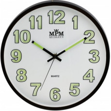 Nástenné hodiny MPM, 3219.52 - hnedá tmavá, 30cm Nástenné hodiny MPM, 3219.52 - hnedá tmavá, 30cm