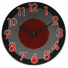 Nástenné hodiny MPM, 3234.20 - červená, 30cm Nástenné hodiny MPM, 3234.20 - červená, 30cm