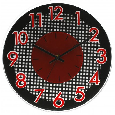 Nástenné hodiny MPM, 3234.20 - červená, 30cm Nástenné hodiny MPM, 3234.20 - červená, 30cm