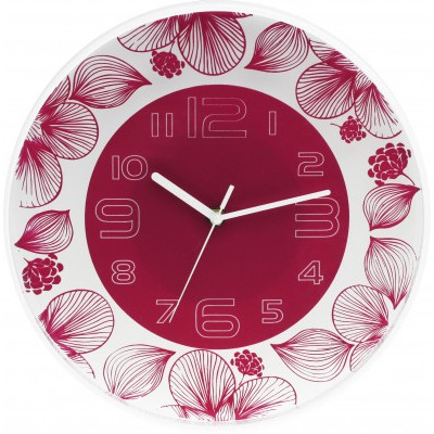 Nástenné hodiny MPM, 3227.23 - ružová, 30cm Nástenné hodiny MPM, 3227.23 - ružová, 30cm