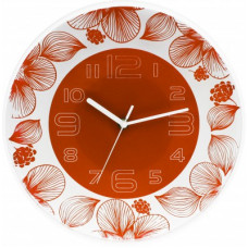 Nástenné hodiny MPM, 3227.60 - oranžová, 30cm