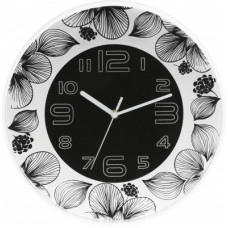 Nástenné hodiny MPM, 3227.90 - čierna, 30cm