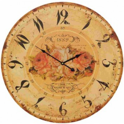 Nástenné hodiny Clayre & EEF, 4KL0061, 60cm Nástenné hodiny Clayre & EEF, 4KL0061, 60cm