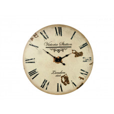 Nástenné hodiny Clock Victoria Station 1858, 60cm