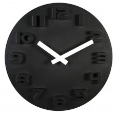 Nástenné hodiny Black & White, 30cm