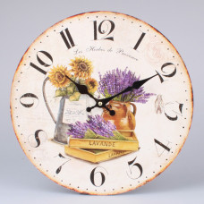 Nástenné hodiny HLC, Les Herbes de Provence, 34cm Nástenné hodiny HLC, Les Herbes de Provence, 34cm