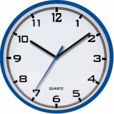 Nástenné hodiny MPM, 2479.30 - modrá, 30cm