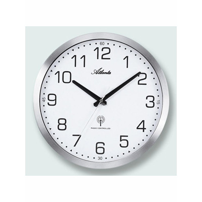 Nástenné hodiny Atlanta 4371/0, rádiom riadené, 30cm Nástenné hodiny Atlanta 4371/0, rádiom riadené, 30cm