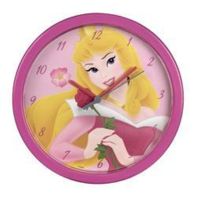 Nástenné hodiny Hama Princezná, ružová, 25cm Nástenné hodiny Hama Princezná, ružová, 25cm