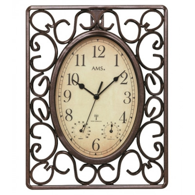 Nástenné hodiny 5976 AMS riadené rádiovým signálom 31cm Nástenné hodiny 5976 AMS riadené rádiovým signálom 31cm