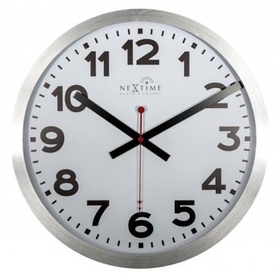 Nástenné hodiny riadené signálom DCF 3999arrc Nextime Station Number 35cm Nástenné hodiny riadené signálom DCF 3999arrc Nextime Station Number 35cm