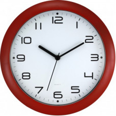Nástenné hodiny MPM 3456.22 - červená tmavá, 30cm