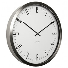Nástenné hodiny KA5612WH Karlsson, Cased Index, 44cm
