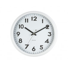 Nástenné hodiny KA5610WH, Karlsson, Badge, 38cm