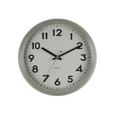 Nástenné hodiny KA5610GY, Karlsson, Badge, 38cm Nástenné hodiny KA5610GY, Karlsson, Badge, 38cm