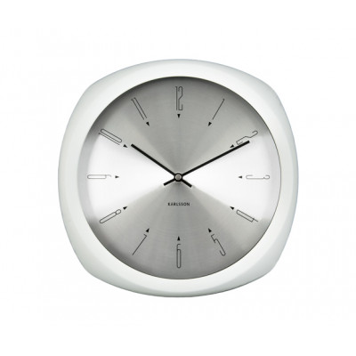 Nástenné hodiny Karlsson Aesthetic KA5626WH, 31cm Nástenné hodiny Karlsson Aesthetic KA5626WH, 31cm
