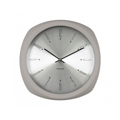 Nástenné hodiny Karlsson Aesthetic KA5626GY, 31cm Nástenné hodiny Karlsson Aesthetic KA5626GY, 31cm