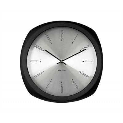 Nástenné hodiny Karlsson Aesthetic KA5626BK, 31cm Nástenné hodiny Karlsson Aesthetic KA5626BK, 31cm