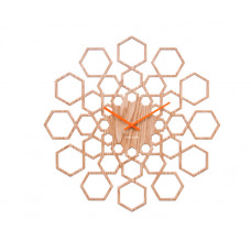 Nástenné hodiny Karlsson KA5639WD, Sunshine Hexagon, 48cm