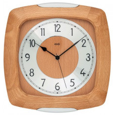 Nástenné hodiny 5804/18 AMS rádiom riadené 28cm