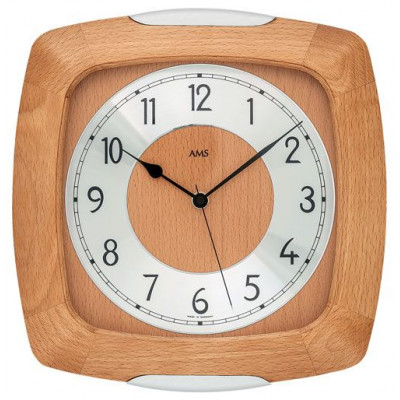 Nástenné hodiny 5804/18 AMS rádiom riadené 28cm Nástenné hodiny 5804/18 AMS rádiom riadené 28cm