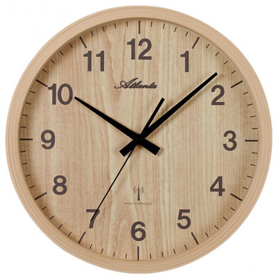 Nástenné hodiny Atlanta 4438/30, rádiom riadené, 31cm Nástenné hodiny Atlanta 4438/30, rádiom riadené, 31cm