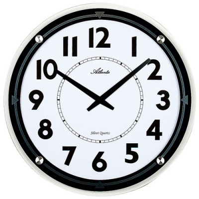 Nástenné hodiny Atlanta 4434, rádiom riadené, 36cm Nástenné hodiny Atlanta 4434, rádiom riadené, 36cm