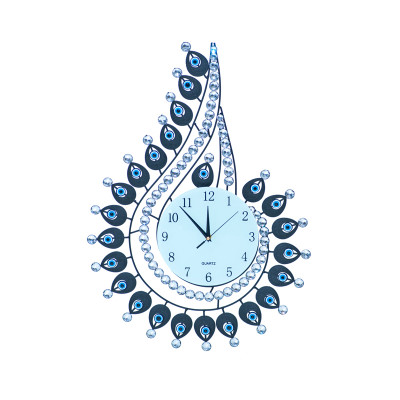 Nástenné hodiny Crystal Peacock, 70cm Nástenné hodiny Crystal Peacock, 70cm