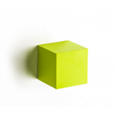 Nástenná krabička (uzatvorená) Qualy Pixel Cube, zelená