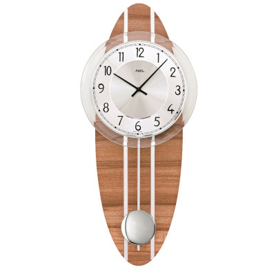 Nástenné kyvadlové hodiny 7419 AMS 54cm