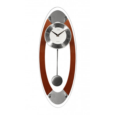 Nástenné kyvadlové hodiny JVD N16024/41, 60cm