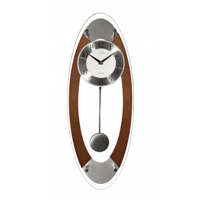 Nástenné kyvadlové hodiny JVD N16024/11, 60cm Nástenné kyvadlové hodiny JVD N16024/11, 60cm