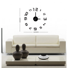 Nalepovacie nástenné hodiny, HM26, 60cm Nalepovacie nástenné hodiny, HM26, 60cm