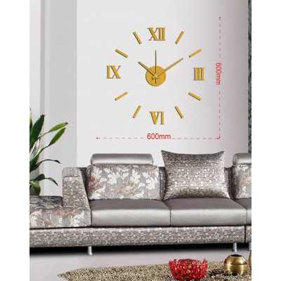Nalepovacie nástenné hodiny, MPM 3513 Rimské, 60cm Nalepovacie nástenné hodiny, MPM 3513 Rimské, 60cm